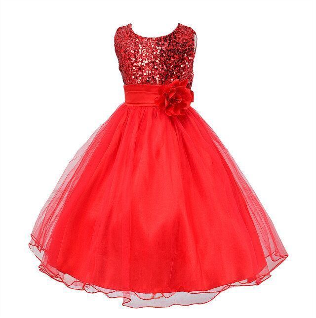 Girls Princess Dress – Short Front Long Back Tail Haielin