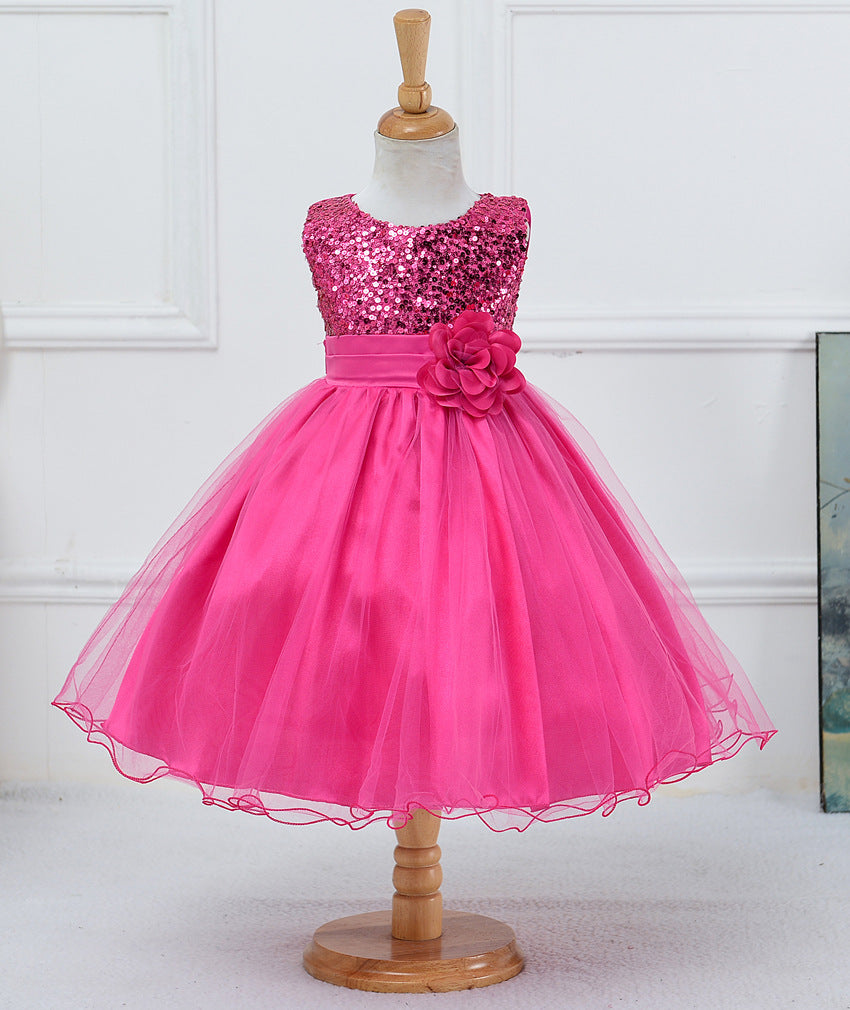 Girls Princess Dress – Short Front Long Back Tail Haielin