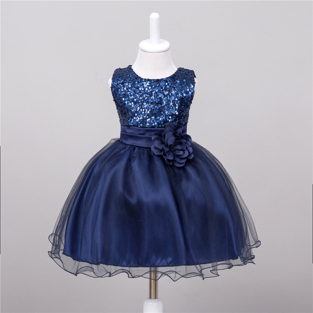 Girls Princess Dress – Short Front Long Back Tail Haielin