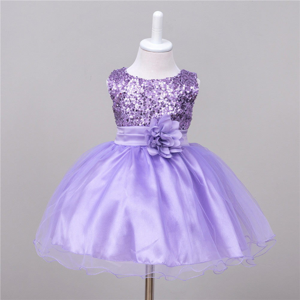 Girls Princess Dress – Short Front Long Back Tail Haielin