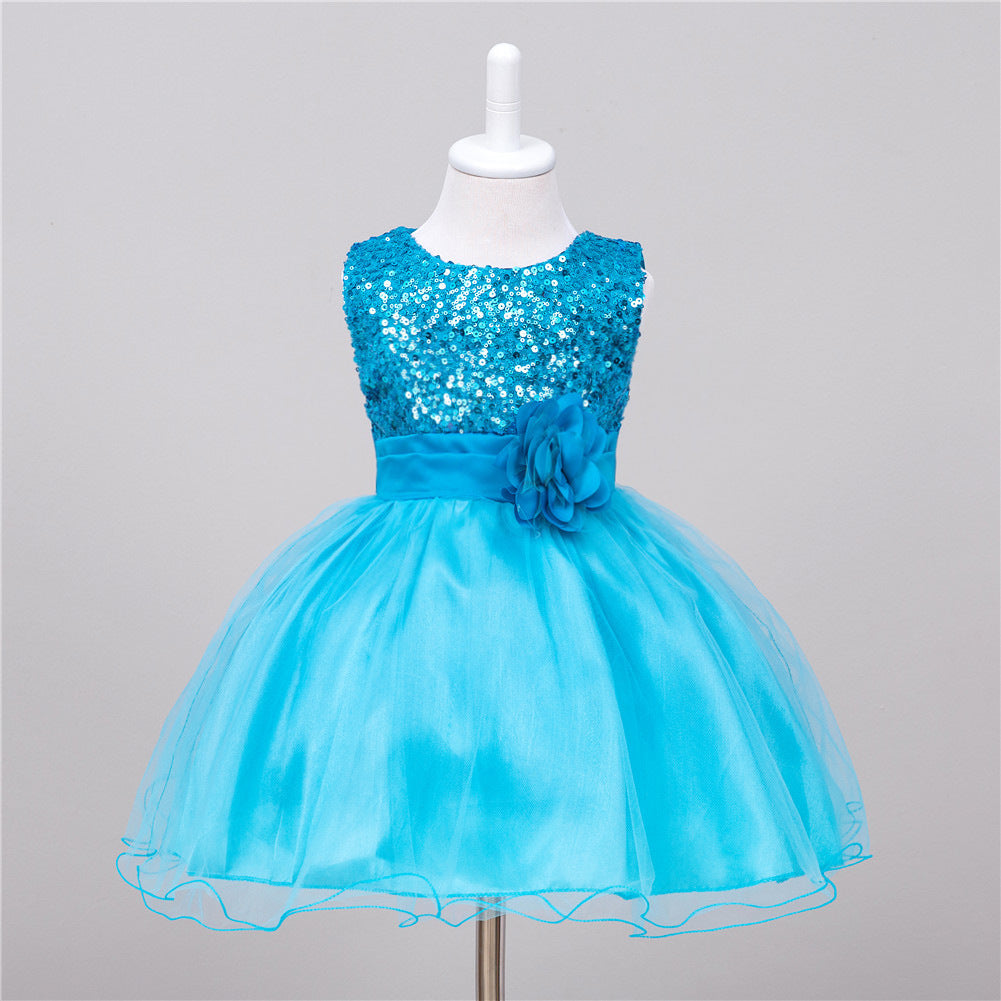 Girls Princess Dress – Short Front Long Back Tail Haielin