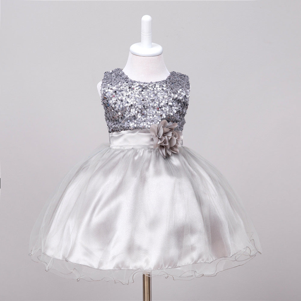 Girls Princess Dress – Short Front Long Back Tail Haielin