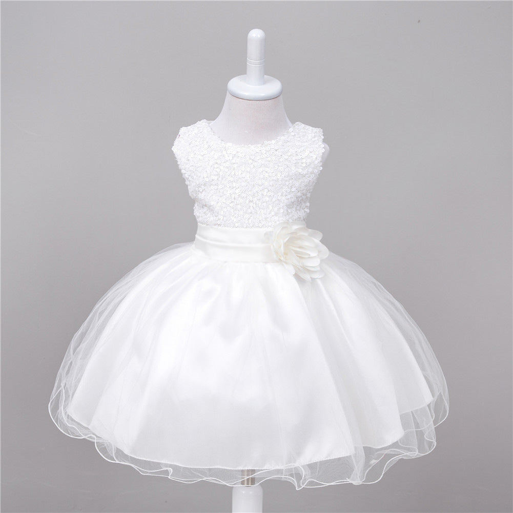 Girls Princess Dress – Short Front Long Back Tail Haielin