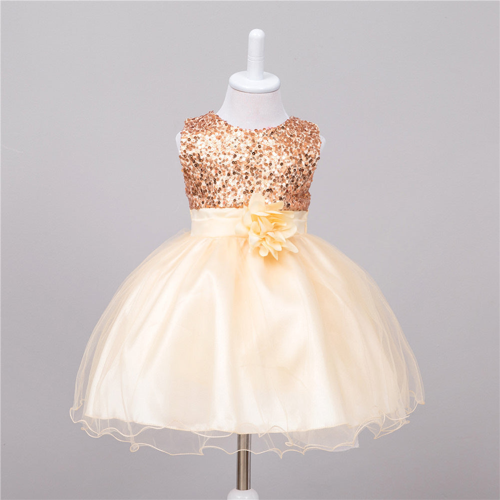 Girls Princess Dress – Short Front Long Back Tail Haielin