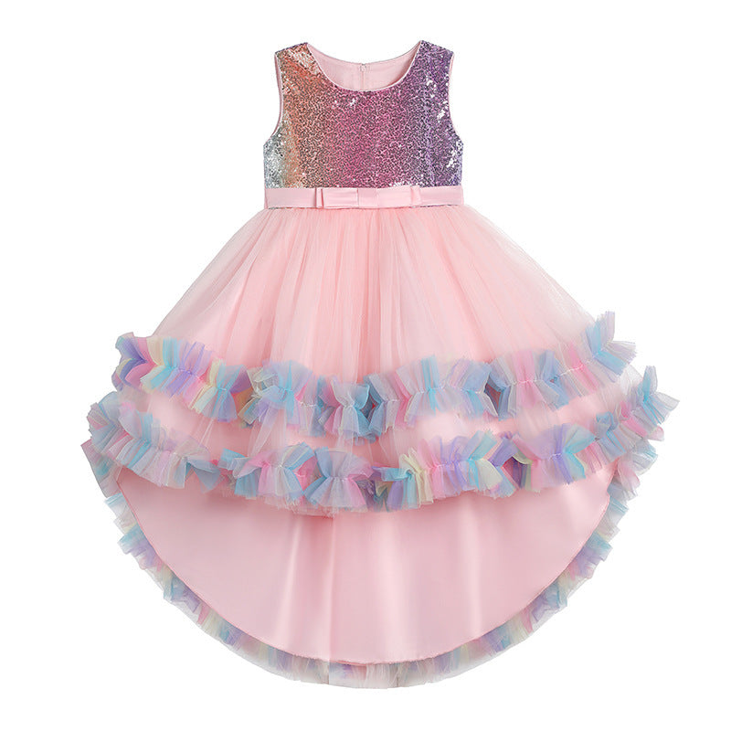 Lace Flower Girl Dress Princess Catwalk Gown Haielin