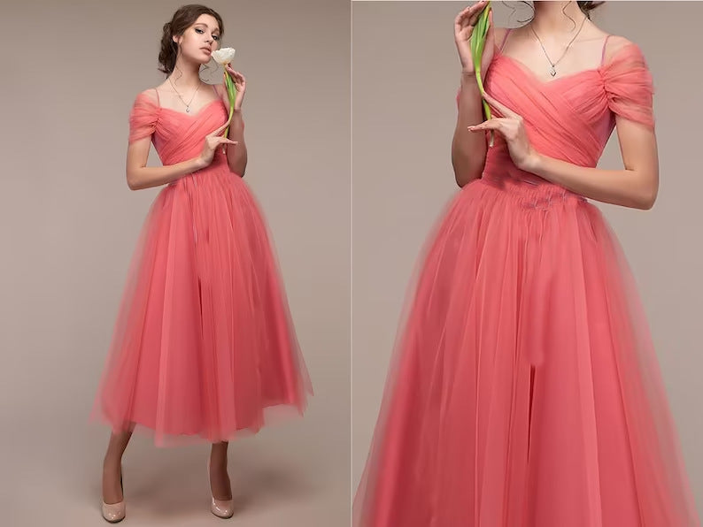 Mesh Off-Shoulder Dress – Sexy Sleeveless Women’s Style Haielin