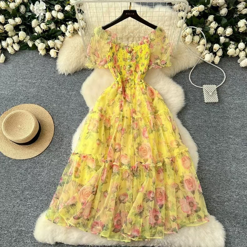 Bohemian Holiday Dress with Tassels – Casual Beach