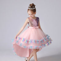 “Lace Flower Girl Dress Princess Catwalk”
